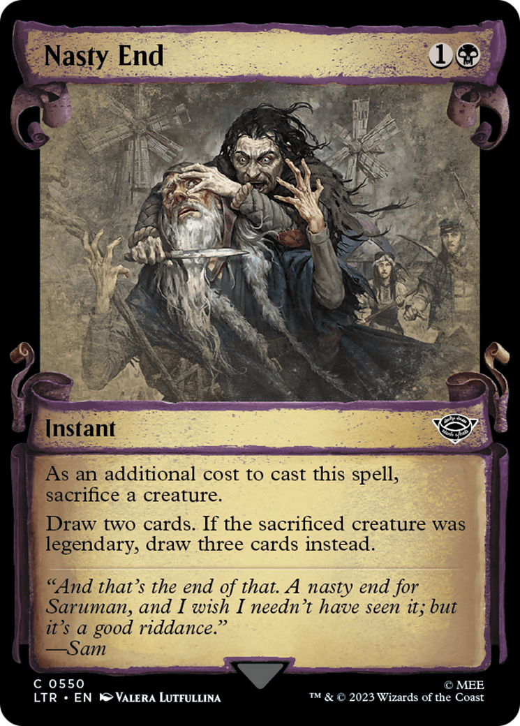 Nasty End [The Lord of the Rings: Tales of Middle-Earth Showcase Scrolls] | Impulse Games and Hobbies