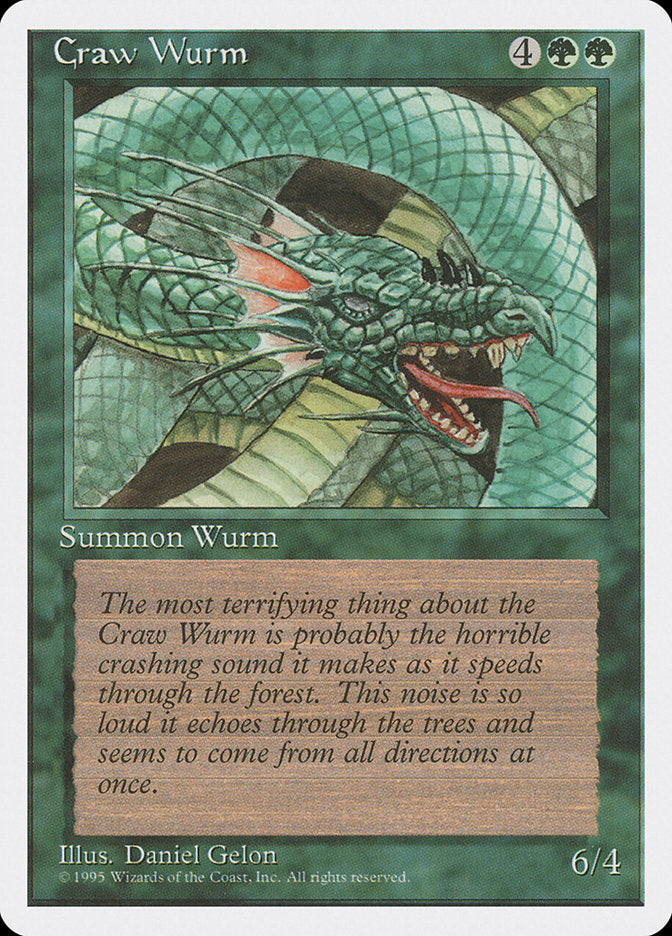 Craw Wurm [Fourth Edition] | Impulse Games and Hobbies