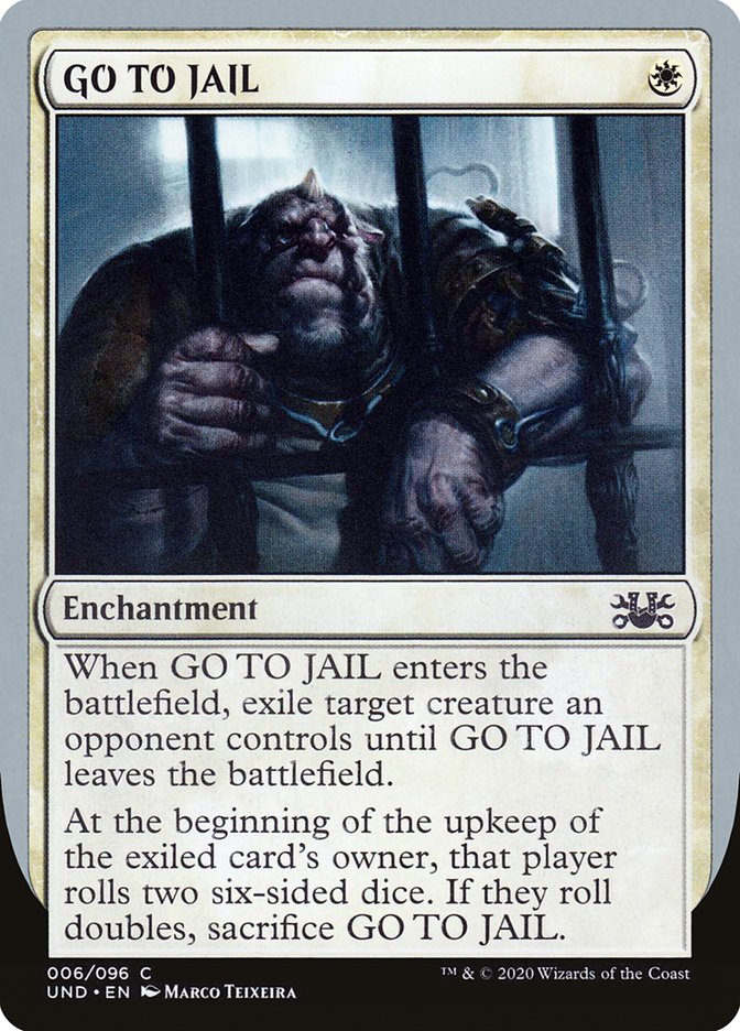 GO TO JAIL [Unsanctioned] | Impulse Games and Hobbies