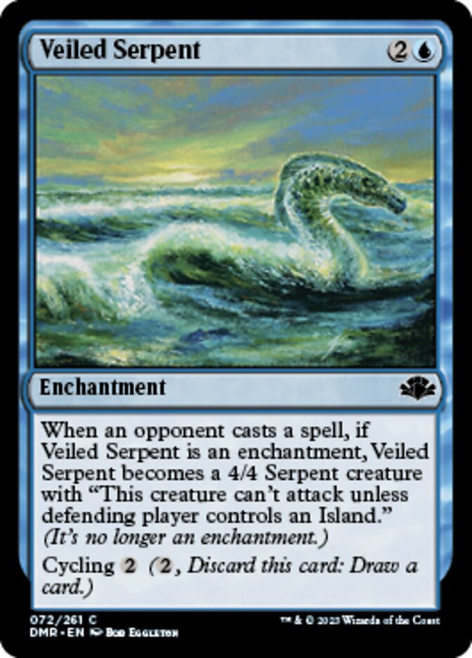 Veiled Serpent [Dominaria Remastered] | Impulse Games and Hobbies