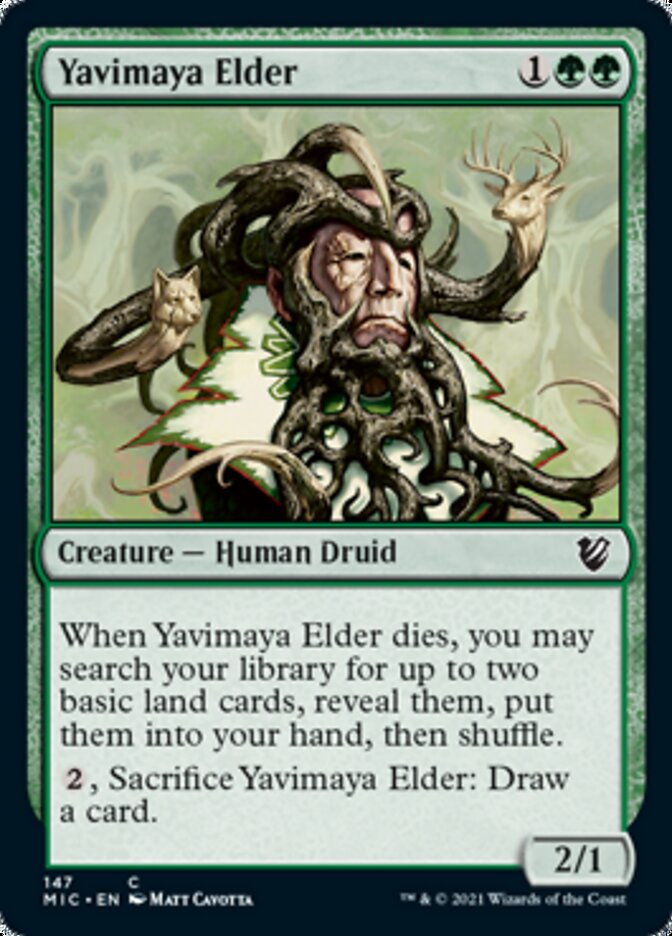 Yavimaya Elder [Innistrad: Midnight Hunt Commander] | Impulse Games and Hobbies