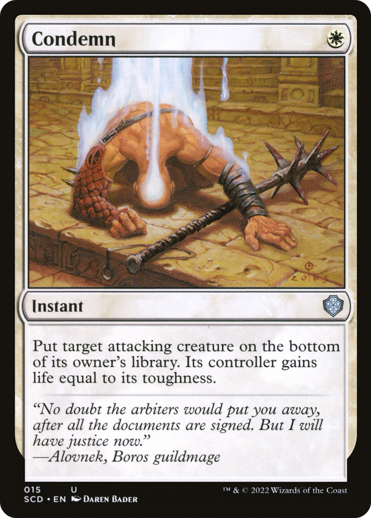 Condemn [Starter Commander Decks] | Impulse Games and Hobbies