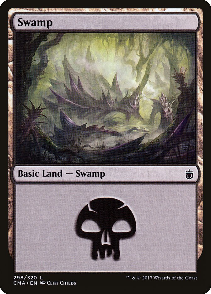 Swamp (298) [Commander Anthology] | Impulse Games and Hobbies