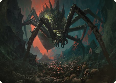 Shelob, Child of Ungoliant Art Card [The Lord of the Rings: Tales of Middle-earth Art Series] | Impulse Games and Hobbies
