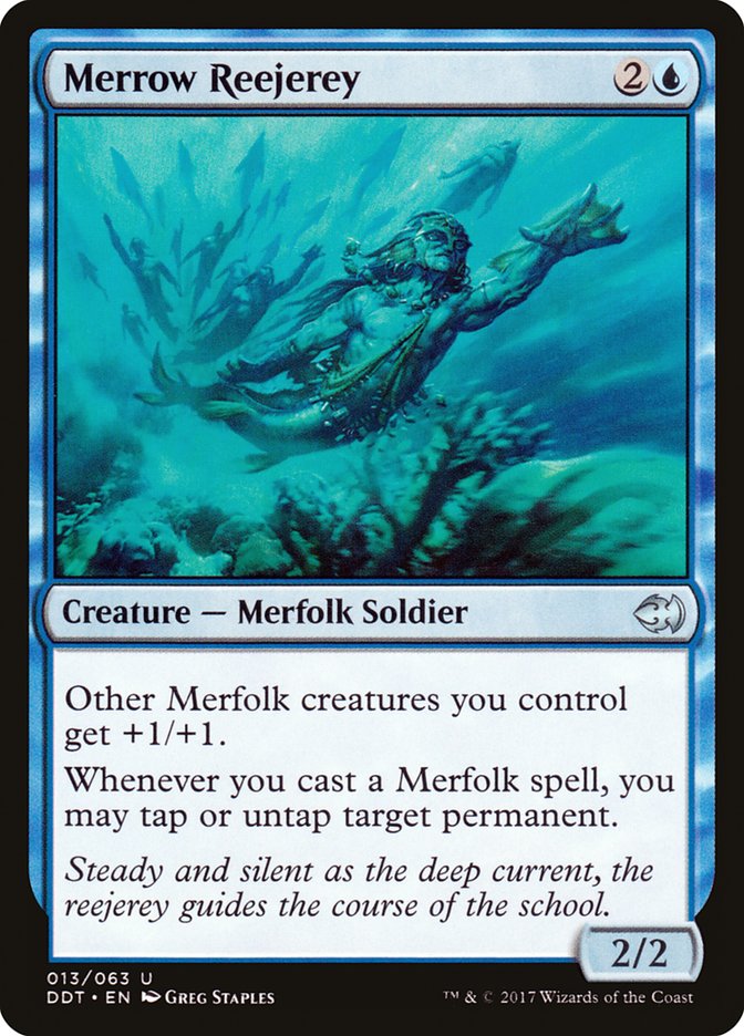 Merrow Reejerey [Duel Decks: Merfolk vs. Goblins] | Impulse Games and Hobbies