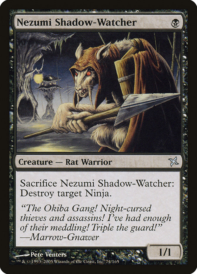 Nezumi Shadow-Watcher [Betrayers of Kamigawa] | Impulse Games and Hobbies