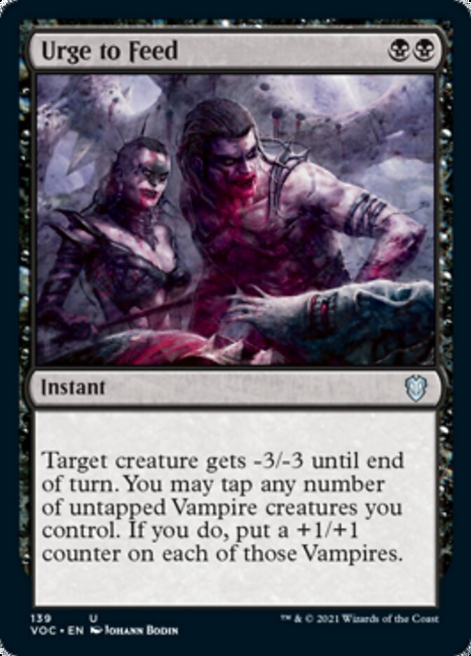 Urge to Feed [Innistrad: Crimson Vow Commander] | Impulse Games and Hobbies