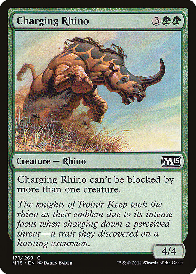 Charging Rhino [Magic 2015] | Impulse Games and Hobbies