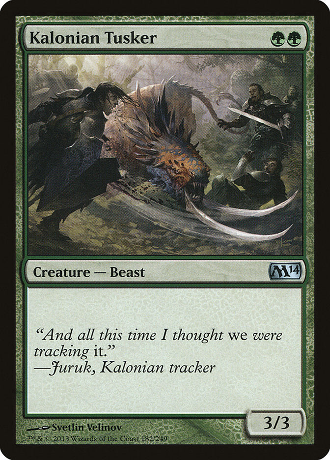 Kalonian Tusker [Magic 2014] | Impulse Games and Hobbies