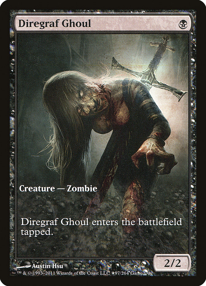 Diregraf Ghoul (Game Day) [Innistrad Promos] | Impulse Games and Hobbies