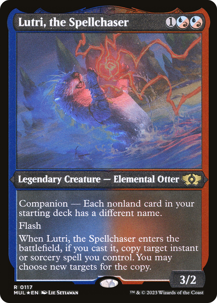 Lutri, the Spellchaser (Foil Etched) [Multiverse Legends] | Impulse Games and Hobbies