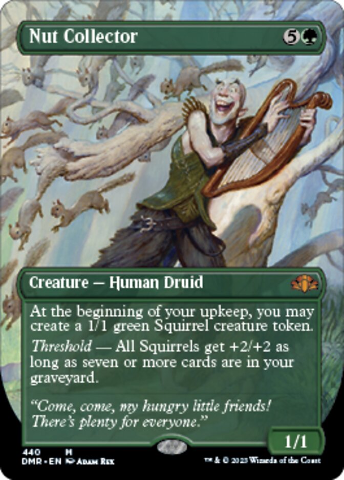 Nut Collector (Borderless Alternate Art) [Dominaria Remastered] | Impulse Games and Hobbies