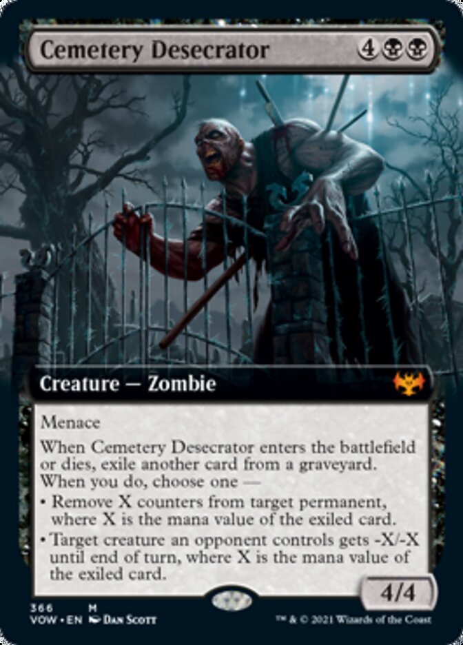 Cemetery Desecrator (Extended) [Innistrad: Crimson Vow] | Impulse Games and Hobbies