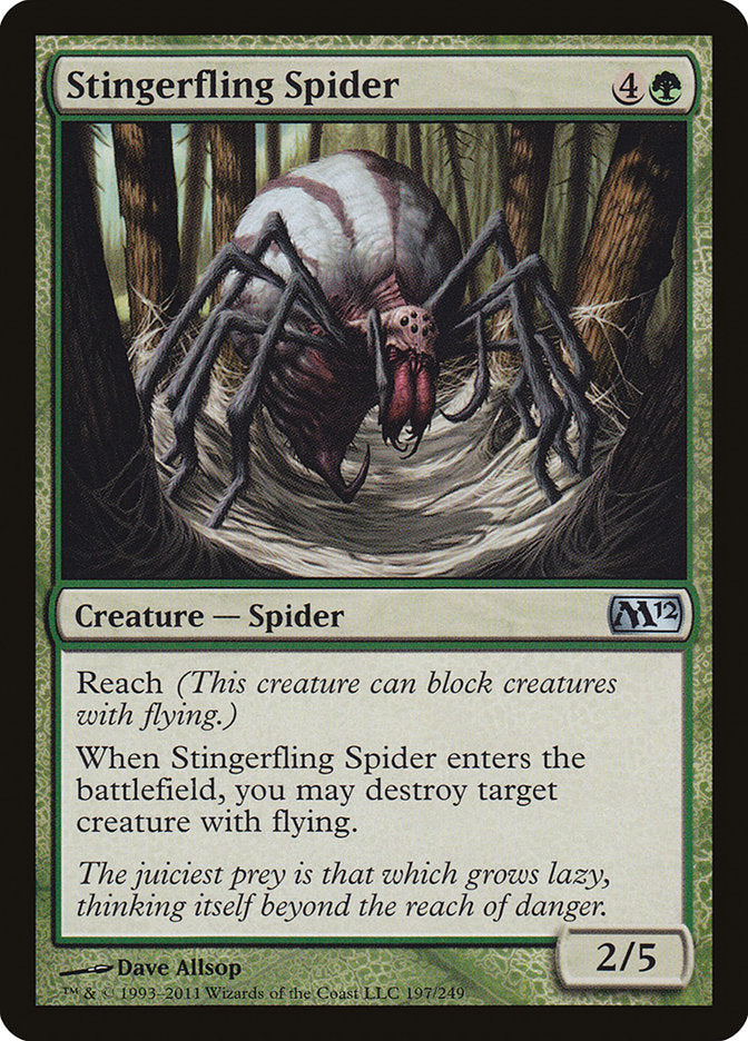Stingerfling Spider [Magic 2012] | Impulse Games and Hobbies