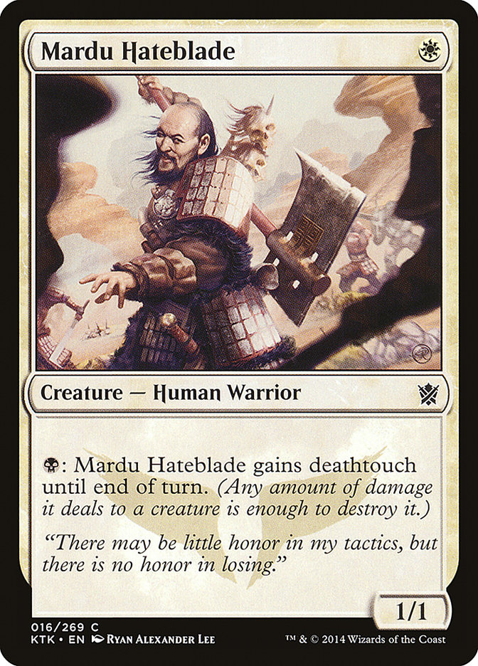 Mardu Hateblade [Khans of Tarkir] | Impulse Games and Hobbies