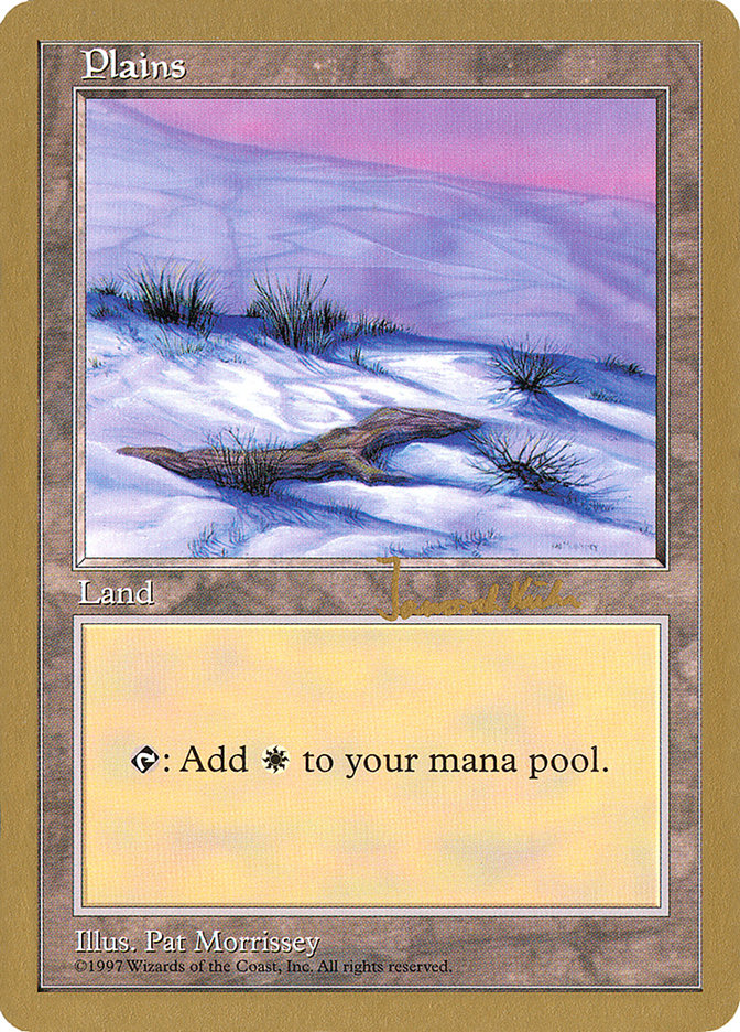 Plains (jk430) (Janosch Kuhn) [World Championship Decks 1997] | Impulse Games and Hobbies