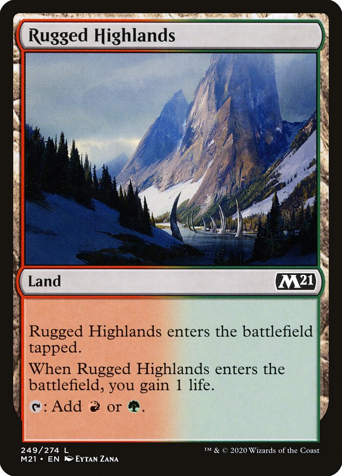 Rugged Highlands [Core Set 2021] | Impulse Games and Hobbies