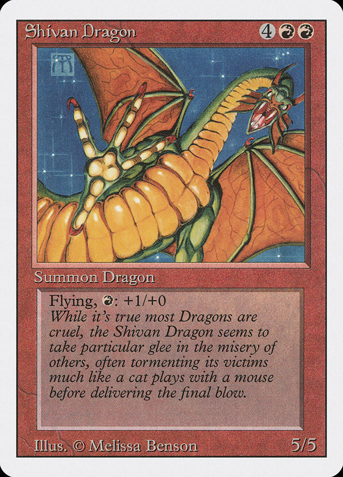 Shivan Dragon [Revised Edition] | Impulse Games and Hobbies