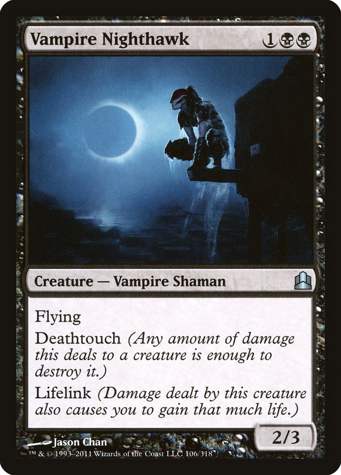 Vampire Nighthawk [Commander 2011] | Impulse Games and Hobbies