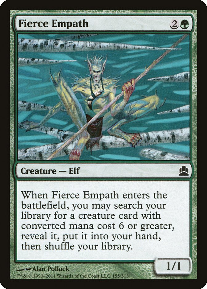 Fierce Empath [Commander 2011] | Impulse Games and Hobbies