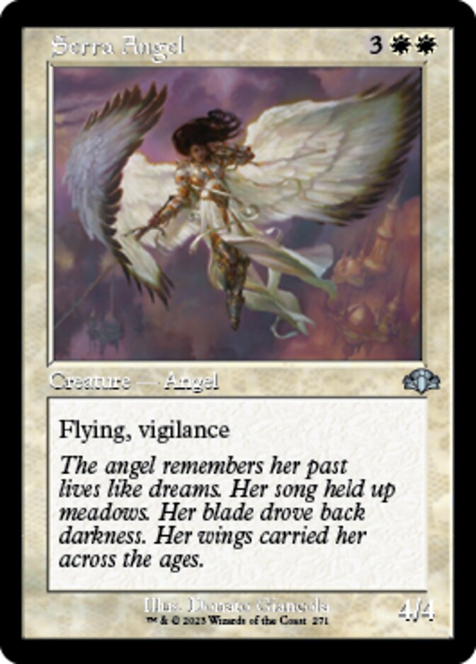 Serra Angel (Retro) [Dominaria Remastered] | Impulse Games and Hobbies