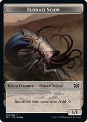 Spider // Eldrazi Scion Double-sided Token [Double Masters 2022 Tokens] | Impulse Games and Hobbies