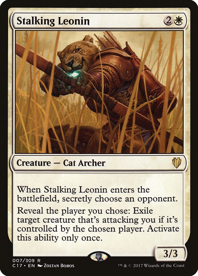 Stalking Leonin [Commander 2017] | Impulse Games and Hobbies