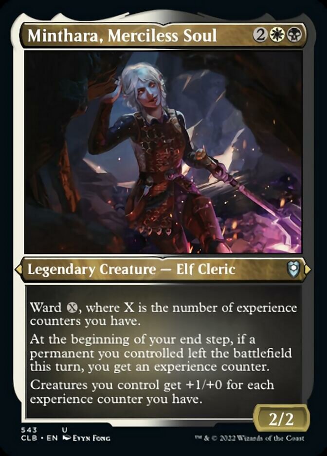 Minthara, Merciless Soul (Foil Etched) [Commander Legends: Battle for Baldur's Gate] | Impulse Games and Hobbies