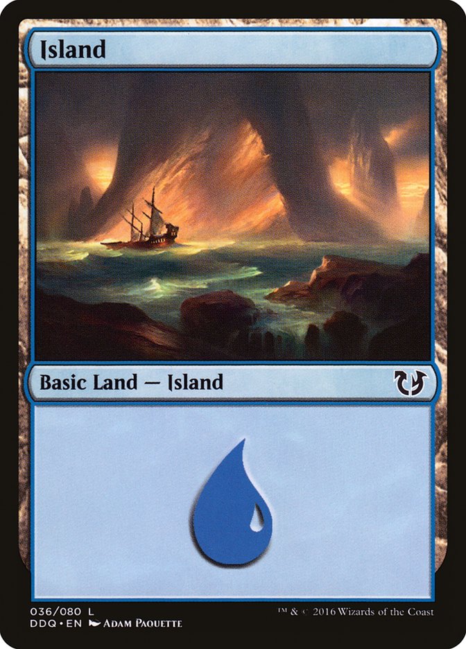 Island (36) [Duel Decks: Blessed vs. Cursed] | Impulse Games and Hobbies