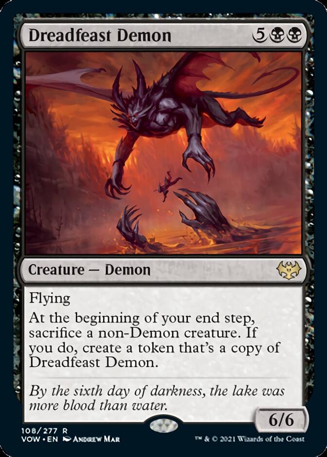 Dreadfeast Demon [Innistrad: Crimson Vow] | Impulse Games and Hobbies