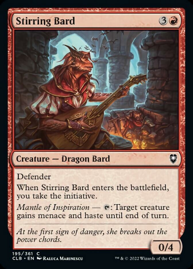 Stirring Bard [Commander Legends: Battle for Baldur's Gate] | Impulse Games and Hobbies