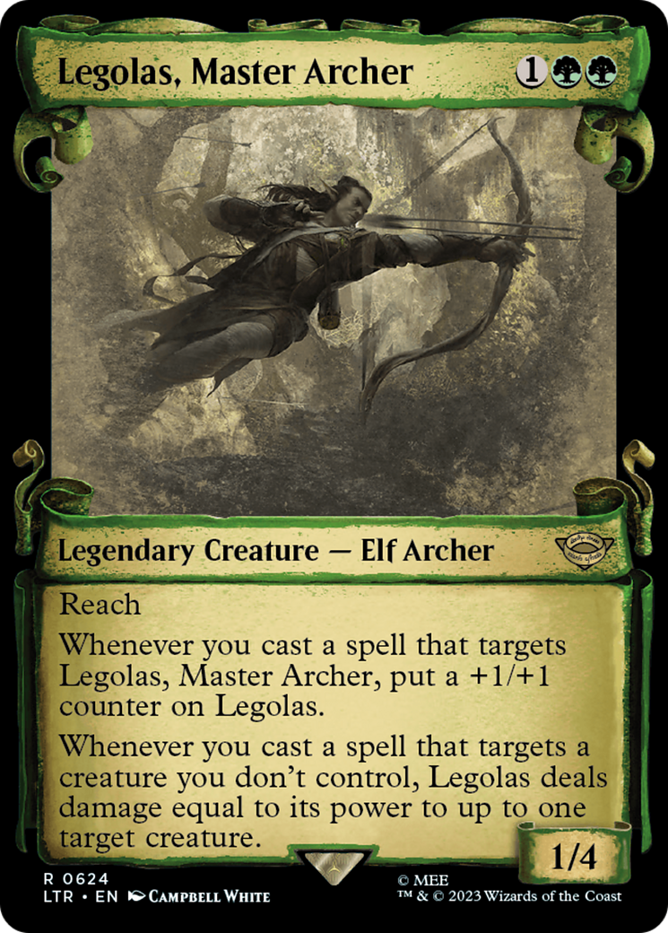 Legolas, Master Archer [The Lord of the Rings: Tales of Middle-Earth Showcase Scrolls] | Impulse Games and Hobbies