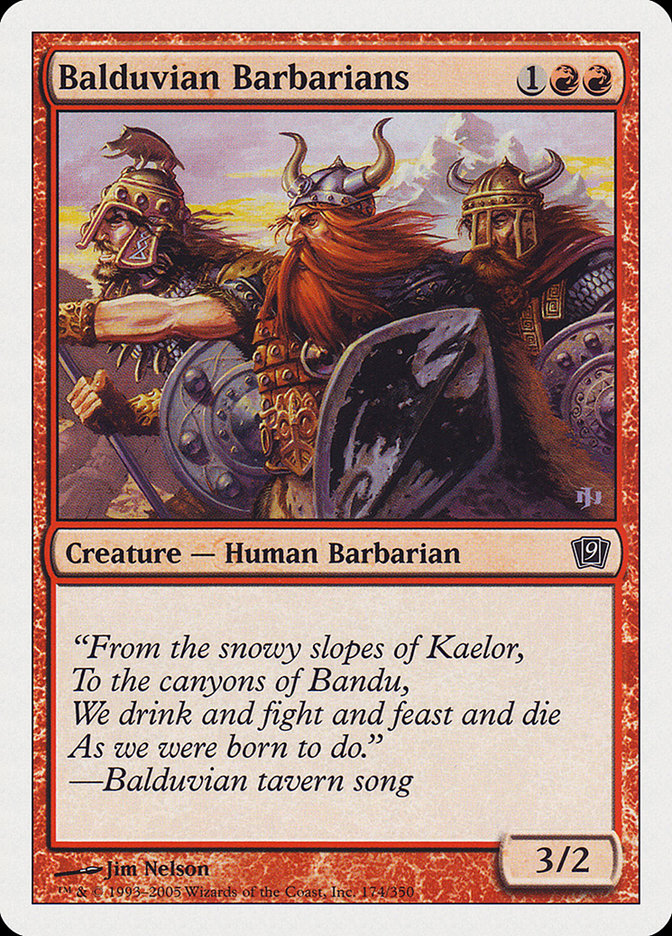 Balduvian Barbarians [Ninth Edition] | Impulse Games and Hobbies