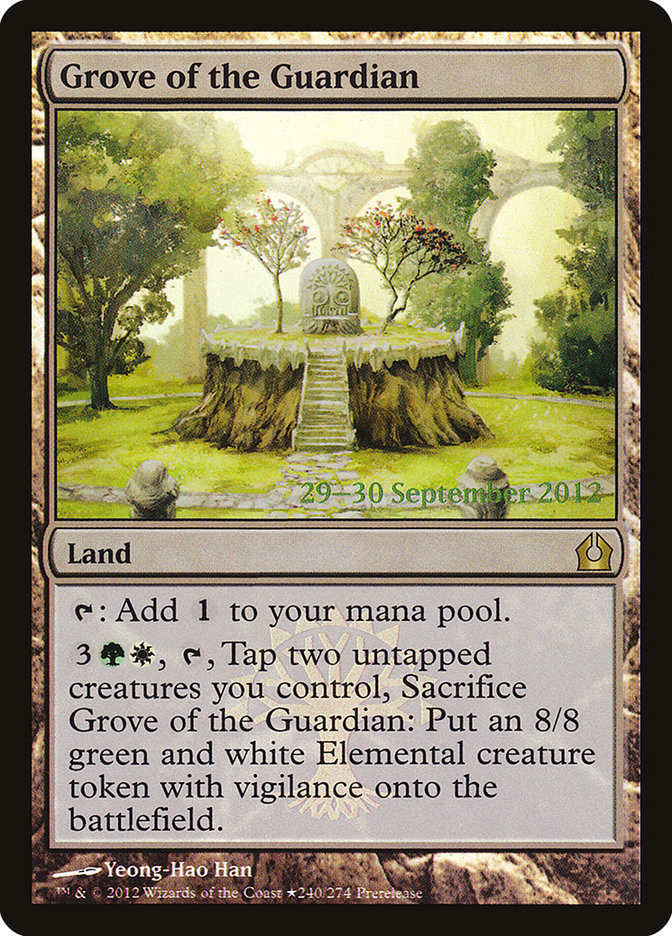 Grove of the Guardian [Return to Ravnica Prerelease Promos] | Impulse Games and Hobbies