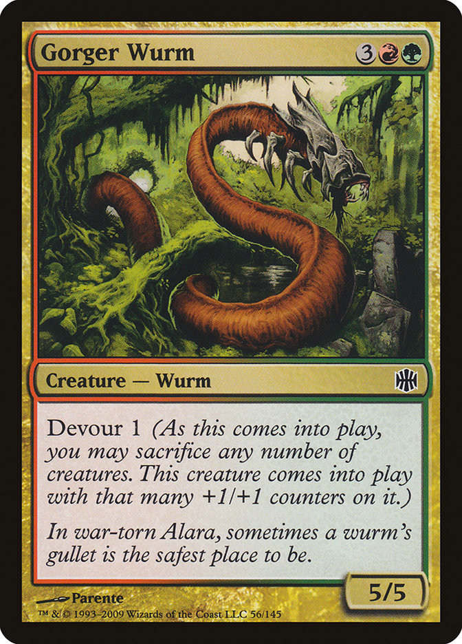 Gorger Wurm [Alara Reborn] | Impulse Games and Hobbies