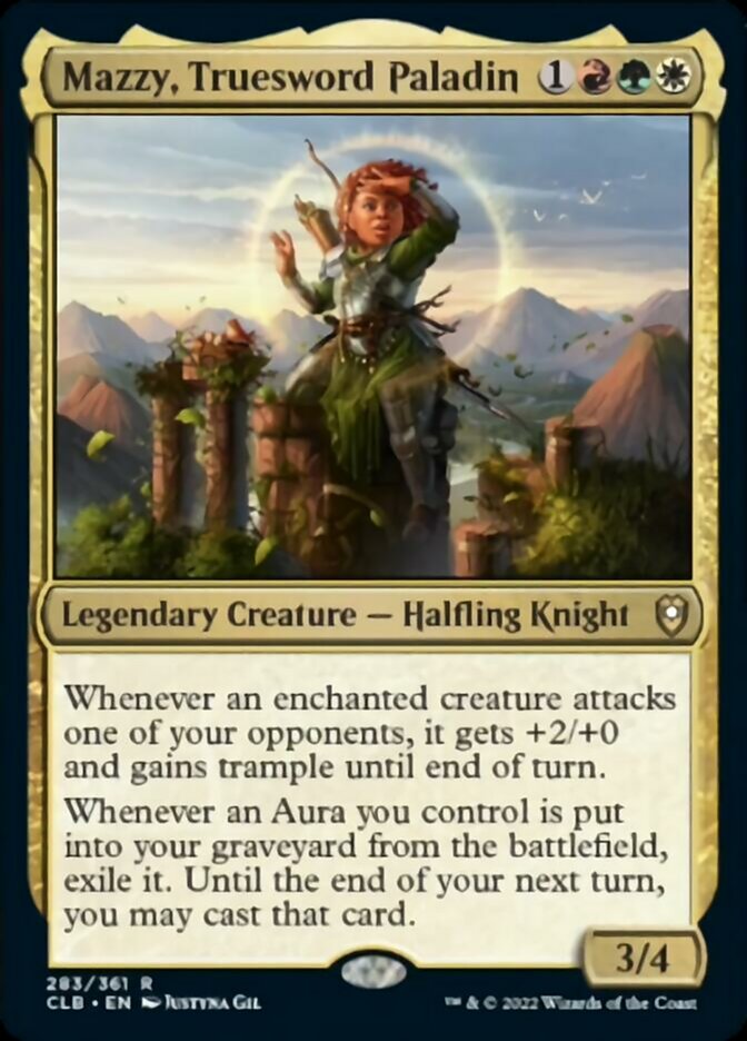 Mazzy, Truesword Paladin [Commander Legends: Battle for Baldur's Gate] | Impulse Games and Hobbies