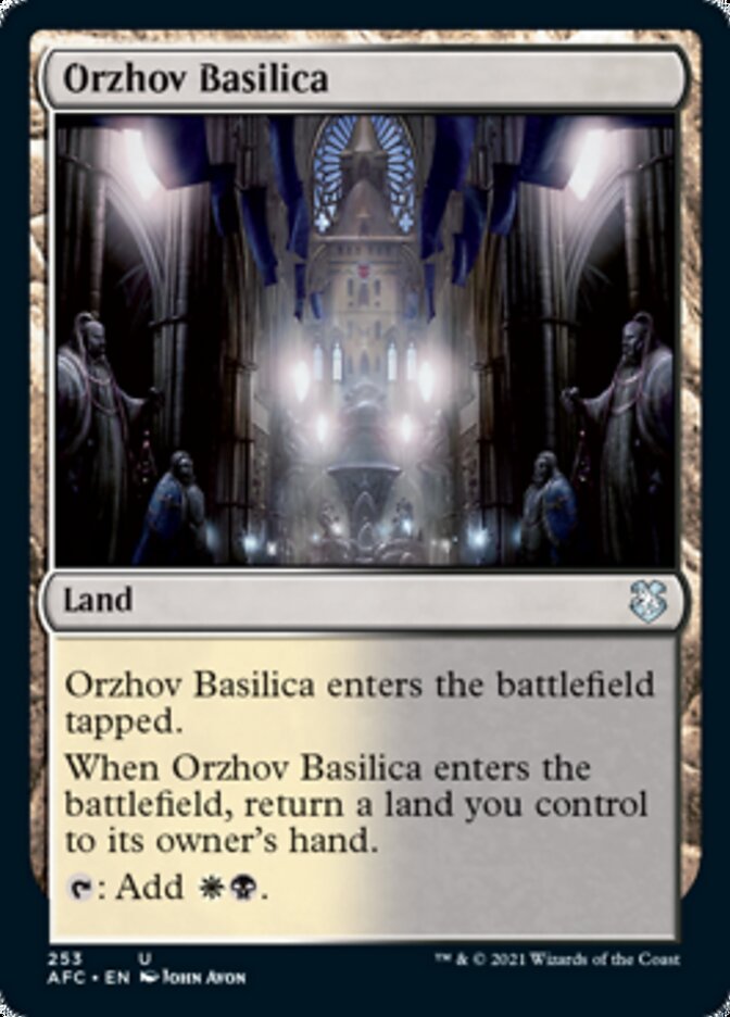 Orzhov Basilica [Dungeons & Dragons: Adventures in the Forgotten Realms Commander] | Impulse Games and Hobbies