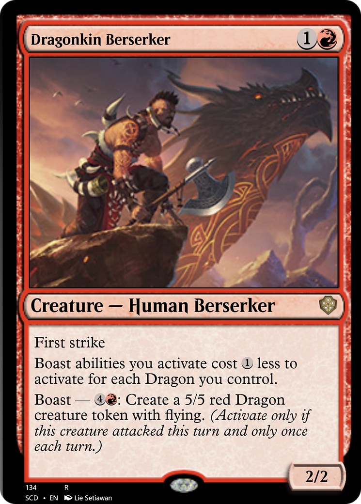 Dragonkin Berserker [Starter Commander Decks] | Impulse Games and Hobbies