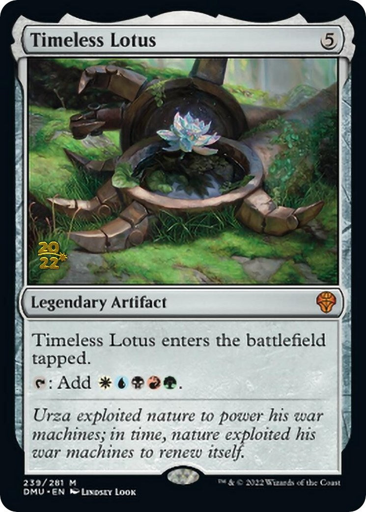 Timeless Lotus [Dominaria United Prerelease Promos] | Impulse Games and Hobbies