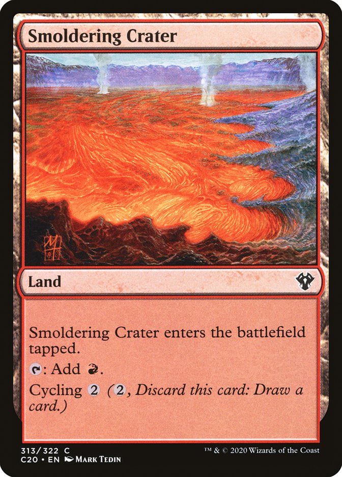 Smoldering Crater [Commander 2020] | Impulse Games and Hobbies