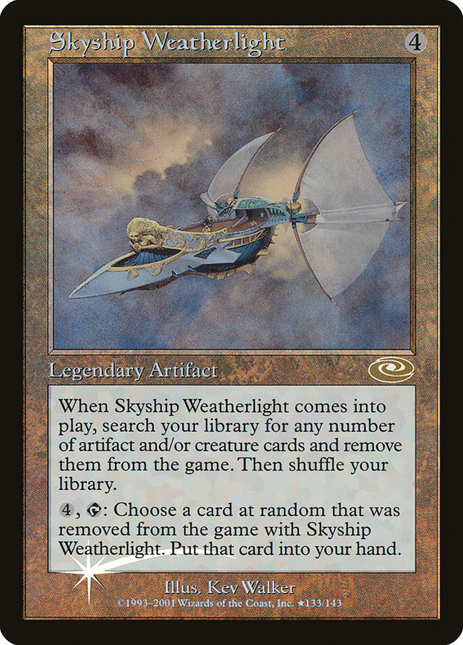 Skyship Weatherlight (Kev Walker) [Planeshift] | Impulse Games and Hobbies