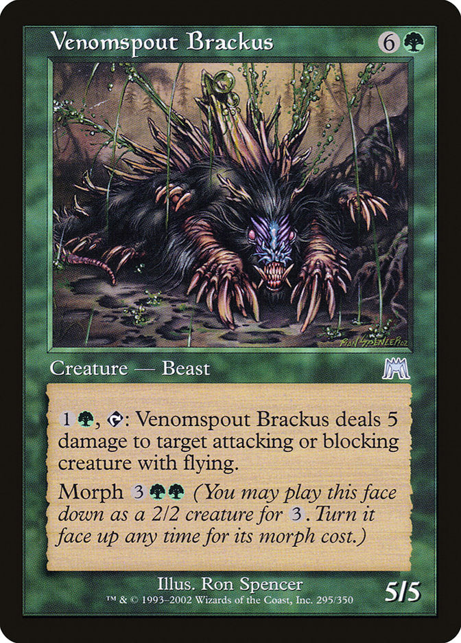 Venomspout Brackus [Onslaught] | Impulse Games and Hobbies