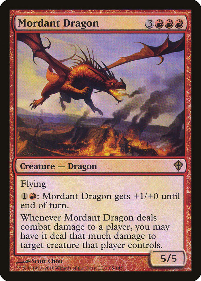 Mordant Dragon [Worldwake] | Impulse Games and Hobbies