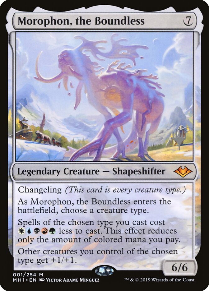 Morophon, the Boundless (Promo Pack) [Modern Horizons Promos] | Impulse Games and Hobbies