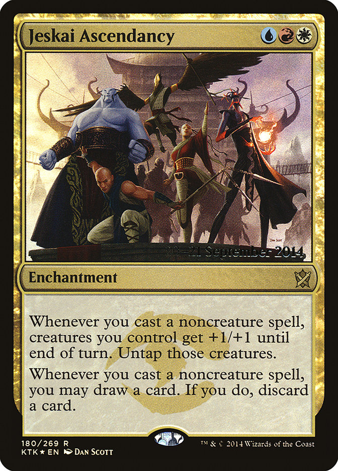 Jeskai Ascendancy [Khans of Tarkir Prerelease Promos] | Impulse Games and Hobbies