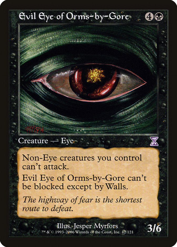 Evil Eye of Orms-by-Gore [Time Spiral Timeshifted] | Impulse Games and Hobbies