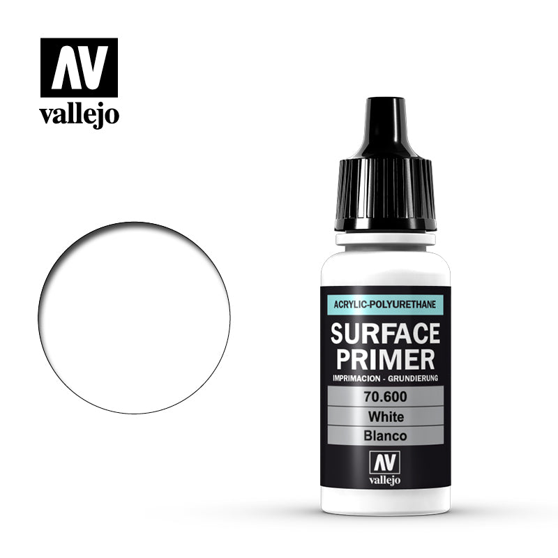 Vallejo SURFACE PRIMER White | Impulse Games and Hobbies