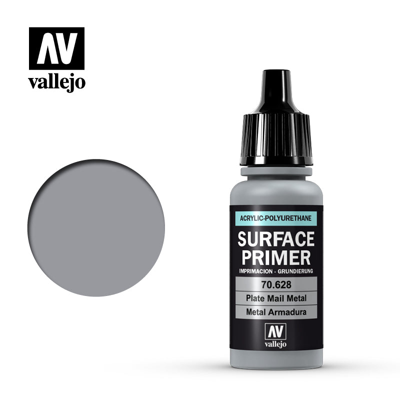 Vallejo SURFACE PRIMER Plate Mail Metal | Impulse Games and Hobbies