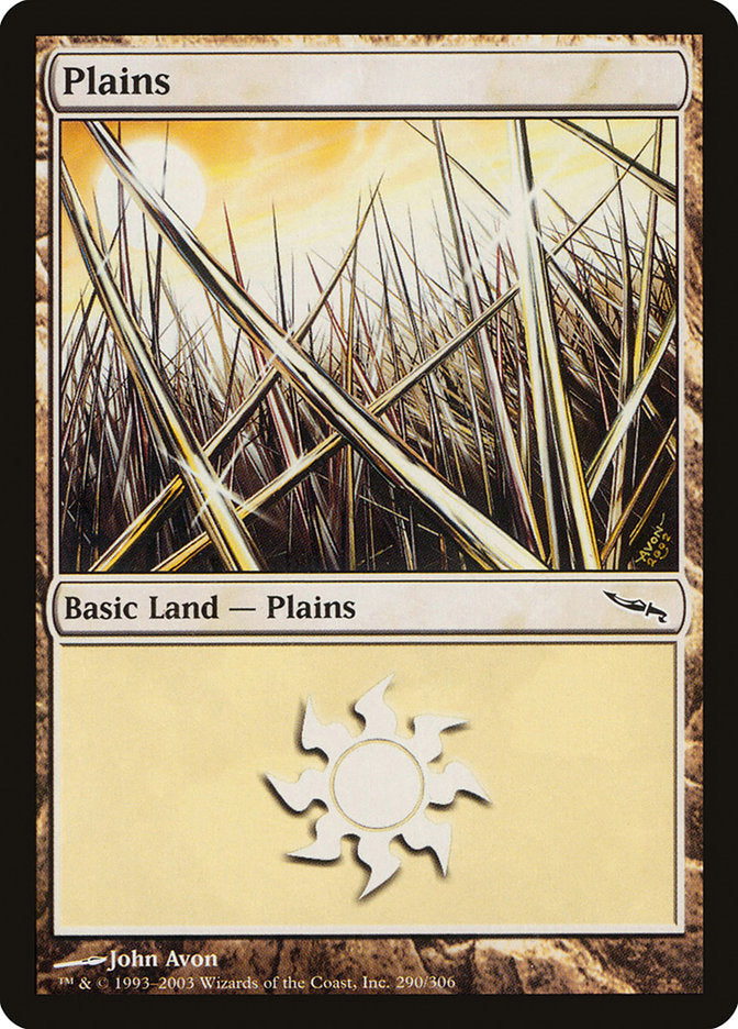 Plains (290) [Mirrodin] | Impulse Games and Hobbies