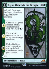 Jugan Defends the Temple // Remnant of the Rising Star [Kamigawa: Neon Dynasty Prerelease Promos] | Impulse Games and Hobbies